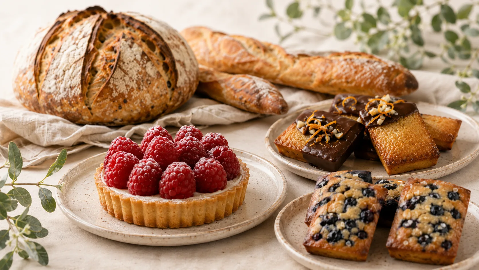 Assortiment de la boulangerie Pauline